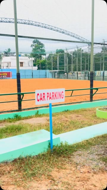 Turf and car parking